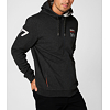 Pánská mikina HELLY HANSEN CLUB FZ HOODIE 981 EBONY MELANGE