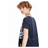 Dámské triko DESIGUAL VERA 5012 petorleo - DESIGUAL - 18WWTKBH 5012 TS VERA