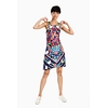 Dámské šaty DESIGUAL NIKA 5001 MARINO - DESIGUAL - 19SWVKAB 5001 VEST_NIKA