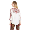 Dámská halenka DESIGUAL LUMBE 1000 BLANCO - DESIGUAL - 19WWBW28 1000 BLUS_LUMBE