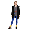 Dámský zimní kabát DESIGUAL LAND 2000 NEGRO - DESIGUAL - 19WWEWCD 2000 ABRIG_LAND
