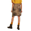 Dámská sukně DESIGUAL SHIBUYA 4002 CAQUI - DESIGUAL - 19WWFW01 4002 FAL_SHIBUYA