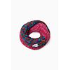 Dámská šála DESIGUAL MIX AND TWIST 3000 CARMIN - DESIGUAL - 19WAIF05 3000 SCARF_MIX AND TWIST