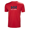 Pánské triko HELLY HANSEN HH LOGO T-SHIRT 110 FLAG RED