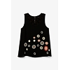Dámská halenka DESIGUAL BLUS_TEBAS 2000 BLACK - DESIGUAL - 20SWBW59 2000 BLUS_TEBAS