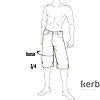 Pánské bermudy TIMEZONE Loose MilesTZ 3/4 Cargo incl. Belt 3570 - Timezone - 24-10006-22-1342 3570 MilesTZ Loose 3/4