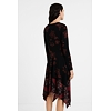 Dámské šaty DESIGUAL CHICAGO 3105 RED PERSIAN - DESIGUAL - 20WWVK56 3105 VEST_CHICAGO