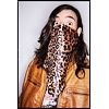 Dámské roušky DESIGUAL LEOPARD 2000 - DESIGUAL - 20WAOA50 2000 MASK FOULARD LEOPARD