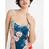Dámské šaty DESIGUAL MATSUE 4050 PETER GREEN - DESIGUAL - 21WWVK63 4050 VEST_MATSUE
