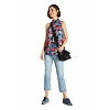 Dámské tílko DESIGUAL MANHATTAN 9019 TUTTI FRUTI - DESIGUAL - 21WWBW43 9019 BLUS_MANHATTAN