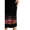 Dámské šaty DESIGUAL MISURI 2000 NEGRO - DESIGUAL - 21WWVF08 2000 VEST_MISURI