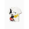 Dámské triko DESIGUAL PLSD TO MEET U MICKEY 1000 BLANCO - DESIGUAL - 22WWTK80 1000 TS_PLSD TO MEET U MICKEY