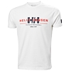 Pánské triko HELLY HANSEN RWB GRAPHIC T-SHIRT 001 WHITE - Helly Hansen - 53763 1 RWB GRAPHIC T-SHIRT
