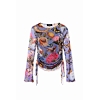 Dámská halenka DESIGUAL DREAM 3168 RED - DESIGUAL - 23SWTKB8 3168 TS DREAM