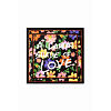 Dámský šátek DESIGUAL HIGH FLOWERS SQUARE 9021 MATERIAL FINISHES - DESIGUAL - 23WAWA20 9021 FOU HIGH FLOWERS SQUARE