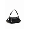 Dámská kabelka DESIGUAL 23WAXP65 2000 BOLS HALF LOGO URUS 2000 BLACK