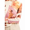 Dámský svetr DESIGUAL FOTINA PULL 3049 RED - DESIGUAL - 23WWJF38 3049 PULLOVER FOTINA PULL