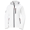 Dámská jachtařská bunda HELLY HANSEN 34448 001 W CREW HOODED JACKET 2.0 001 white - Helly Hansen - 34448 001 W CREW HOODED JACKET 2.0