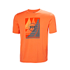 Pánské funkční triko HELLY HANSEN 34419 304 HP RACE GRAPHIC T-SHIRT 304 BONFIRE