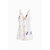 Dámské šaty DESIGUAL 25WWVW21 1001 PICHI ARTY 1001 WHITE - DESIGUAL - 25WWVW21 1001 PICHI ARTY