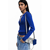 Dámská peněženka DESIGUAL 25WAYP21 9019 MONE DELTA LEDA BLUE SNAKE 9019 MATERIAL FINISHES - DESIGUAL - 25WAYP21 9019 MONE DELTA LEDA BLUE SNAKE
