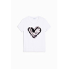 Dámské triko DESIGUAL 25WWTK04 1000 TS LETTER CORE 1000 WHITE - DESIGUAL - 25WWTK04 1000 TS LETTER CORE