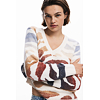 Dámský svetr DESIGUAL 25WWJF21 1011 JERS WASILLA 1011 WHITE - DESIGUAL - 25WWJF21 1011 JERS WASILLA
