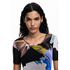 Dámské šaty DESIGUAL 25WWVK19 2000 VEST BERNADETTE 2000 BLACK - DESIGUAL - 25WWVK19 2000 VEST BERNADETTE