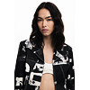 Dámské sako DESIGUAL 25WWEW20 2006 BLAZER NEWSPAPER BLACK 2006 BLACK - DESIGUAL - 25WWEW20 2006 BLAZER NEWSPAPER BLACK