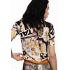 Dámské triko DESIGUAL KATRINA Hnědá - DESIGUAL - 25WWTF03 6007 TS KATRINA