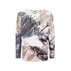 Dámské triko HAJO D Shirt grafischer Druck Hnědá - HAJO - 10648 231 D Shirt grafischer Druck
