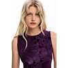 Dámské zimní šaty DESIGUAL ALINA Fialová - DESIGUAL - 25WWVK33 3028 VEST ALINA