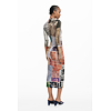 Dámské zimní šaty DESIGUAL LYRA Multicolor - DESIGUAL - 25WWVK30 9019 VEST LYRA