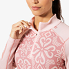 Dámské funkční triko HELLY HANSEN W LIFA MERINO MIDW GRA 1/2 ZIP Růžová - Helly Hansen - 49410 82 W LIFA MERINO MIDW GRA 1/2 ZIP