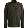 Pánská mikina PME LEGEND Shirt jacket with waffle texture Zelená - PME LEGEND - PSI2509248 8039 Shirt jacket with waffle texture