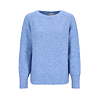 Dámský svetr HAJO D Pullover Raglanärmel, 1/1 Modrá
