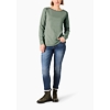 Dámská mikina TIMEZONE Boat Neck Sweatshirt Zelená - Timezone - 18-10273-00-5006 4738 Boat Neck Sweatshirt