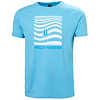 Pánské triko HELLY HANSEN SHORELINE T-SHIRT 3.0 Modrá - Helly Hansen - 54601 621 SHORELINE T-SHIRT 3.0
