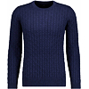 Pánský svetr RAGMAN Roundneck cable - Ragman - 746380 070 Roundneck cable