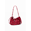 Dámská kabelka DESIGUAL HALF LOGO WAVERLY RED Červená - DESIGUAL - 26SAXP28 3000 BAG HALF LOGO WAVERLY RED