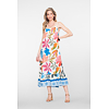 Dámské letní šaty Geisha Dress AOP Multicolor - Geisha - 67355-70 10 Dress AOP braided strings