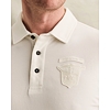 Pánská polokošile PME LEGEND Polo fine pique badge Béžová - PME LEGEND - PPSS2604882 7001 Short sleeve polo fine pique badge