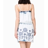 Dámské šaty DESIGUAL TARRAGONA 5179 DENIM BLEACH - DESIGUAL - 73V2JM4 5179 VEST_TARRAGONA