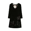 Dámské šaty DESIGUAL DOMINIQUE 2000 NEGRO - DESIGUAL - 17WWVK44 2000 VEST_DOMINIQUE