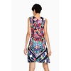 Dámské šaty DESIGUAL NIKA 5001 MARINO - DESIGUAL - 19SWVKAB 5001 VEST_NIKA