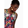 Dámské šaty DESIGUAL NIKA 5001 MARINO - DESIGUAL - 19SWVKAB 5001 VEST_NIKA
