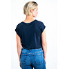 Dámská halenka GARCIA ladies T-shirt ss 292 dark moon - GARCIA - GS900702 292 ladies T-shirt ss