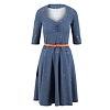 Dámské šaty Blutsgeschwister DRESS 004 - Blutsgeschwister - 001201-155-004 dress ocean