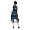 Dámské šaty DESIGUAL VEST_CLAIR 2000 BLACK - DESIGUAL - 20SWVW30 2000 VEST_CLAIR