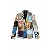 Dámské sako DESIGUAL ALEJANDRIA 2053 GRIS AZULADO - DESIGUAL - 21WWEWAS 2053 AME_ALEJANDRIA